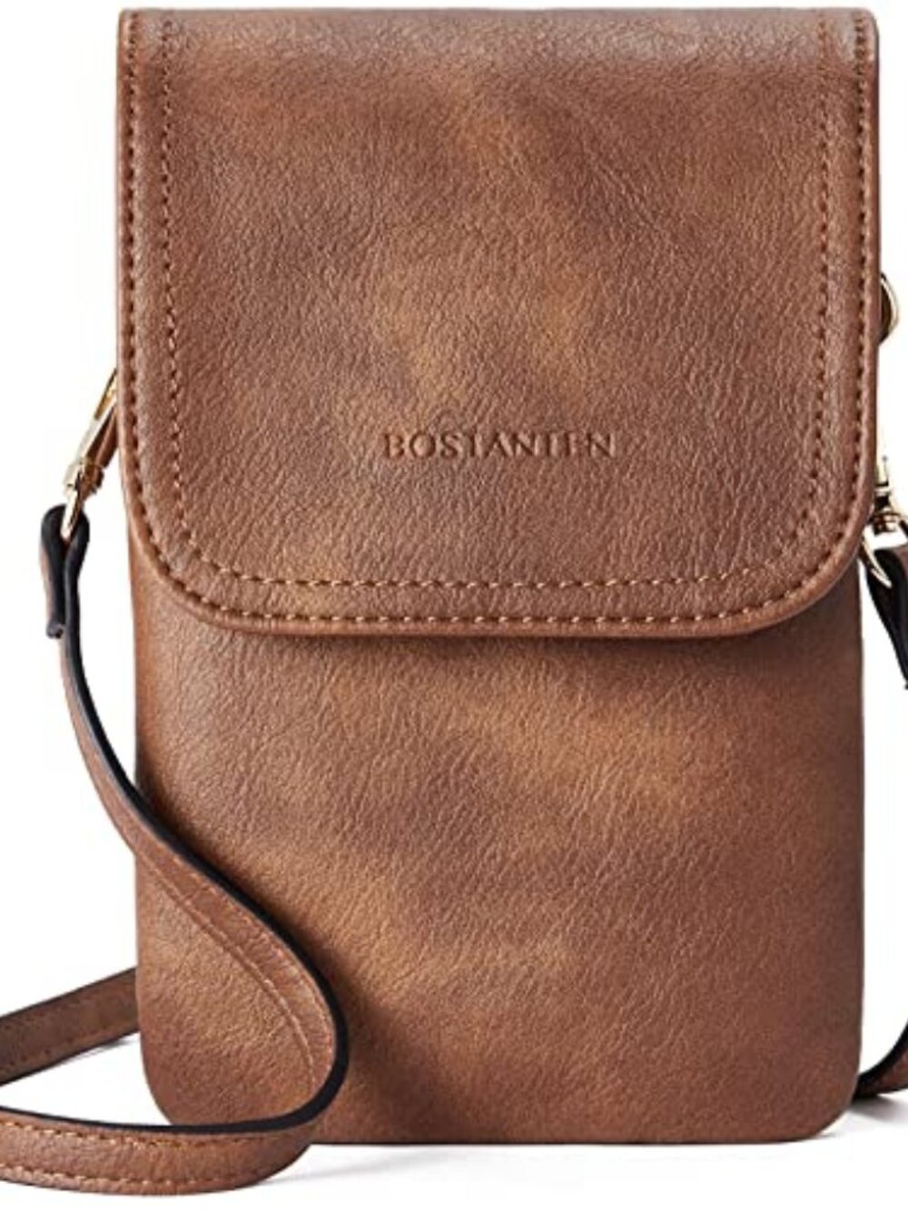 🆕 BOSTANTEN Crossbody Bag For Women Leather Small Crossbody Purse Cell Phone